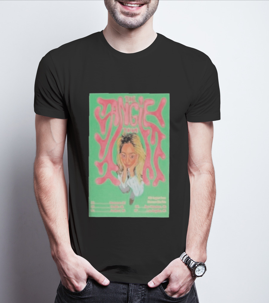 Spill Tab The Angie Tour March 2026 Denver Vancouver San Francisco Seattle T-Shirt