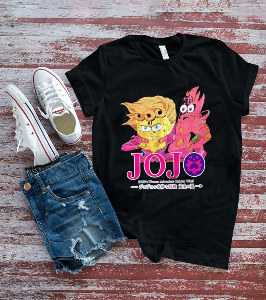Jojo Giornobob Crossover Anime T-Shirt