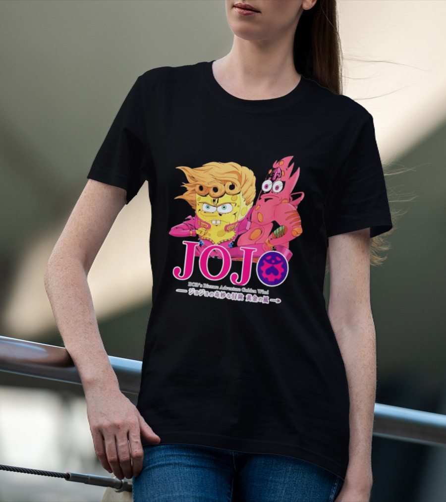 Jojo Giornobob Crossover Anime T-Shirt