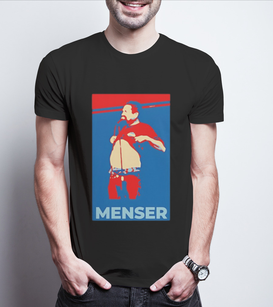 Menser Stuttering John Comedic T-Shirt