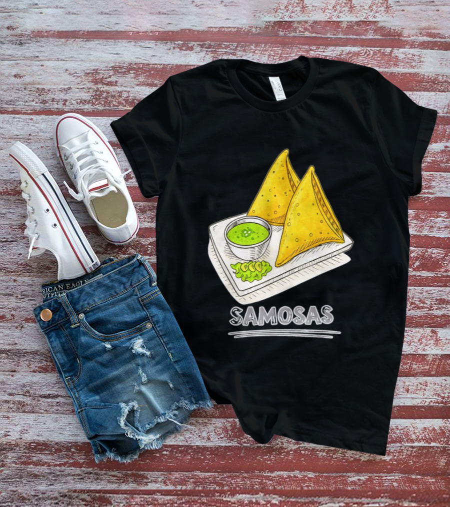 Samosa Lover Indian Snack Foodie Delight T-Shirt