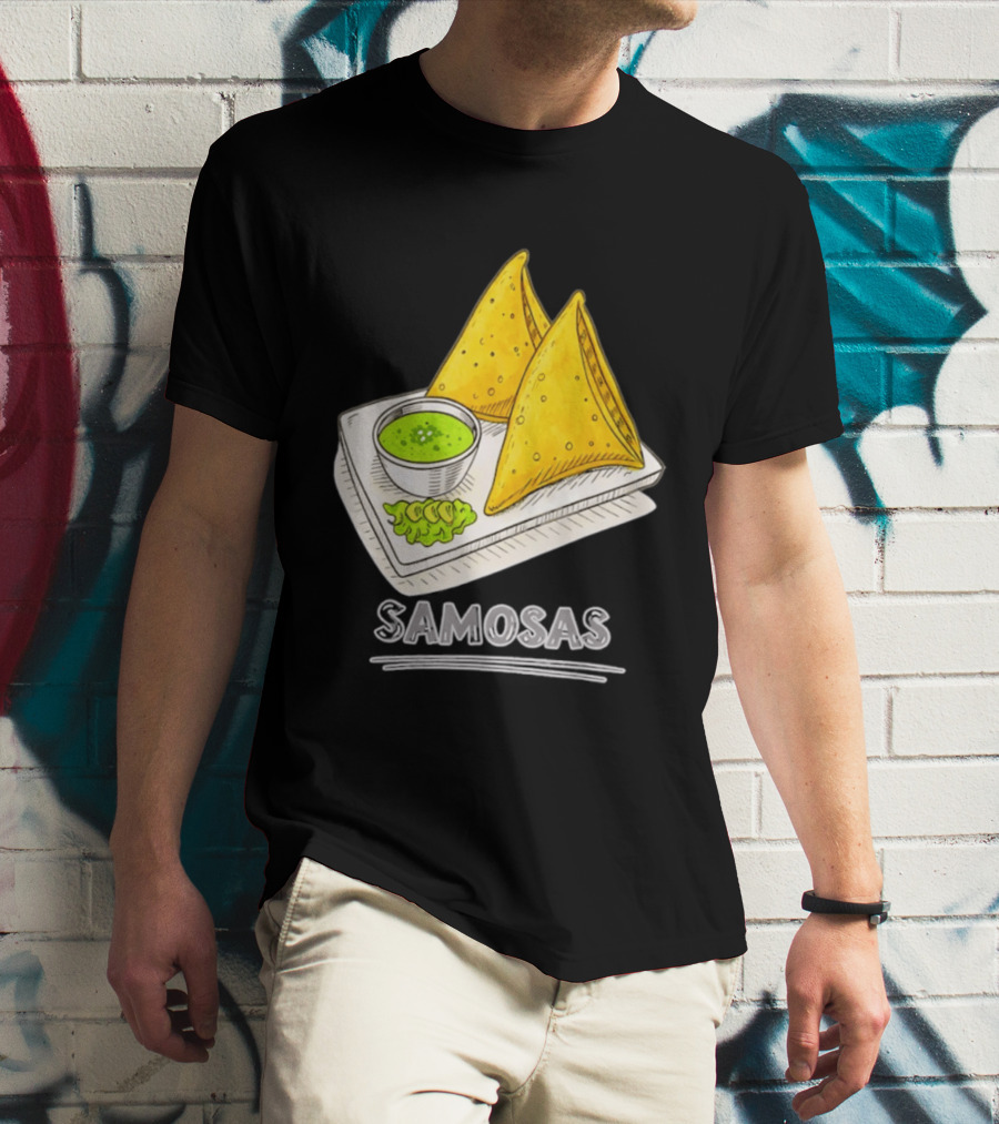 Samosa Lover Indian Snack Foodie Delight T-Shirt