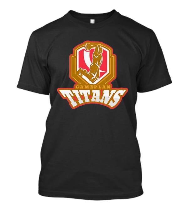 Gameplan Titans Basketball Dunking Player T-Shirt