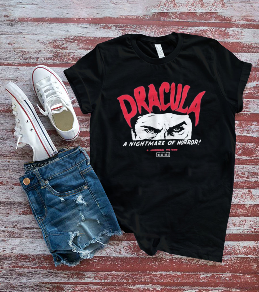 Dracula A Nightmare Of Horror A Universal Monster T-Shirt