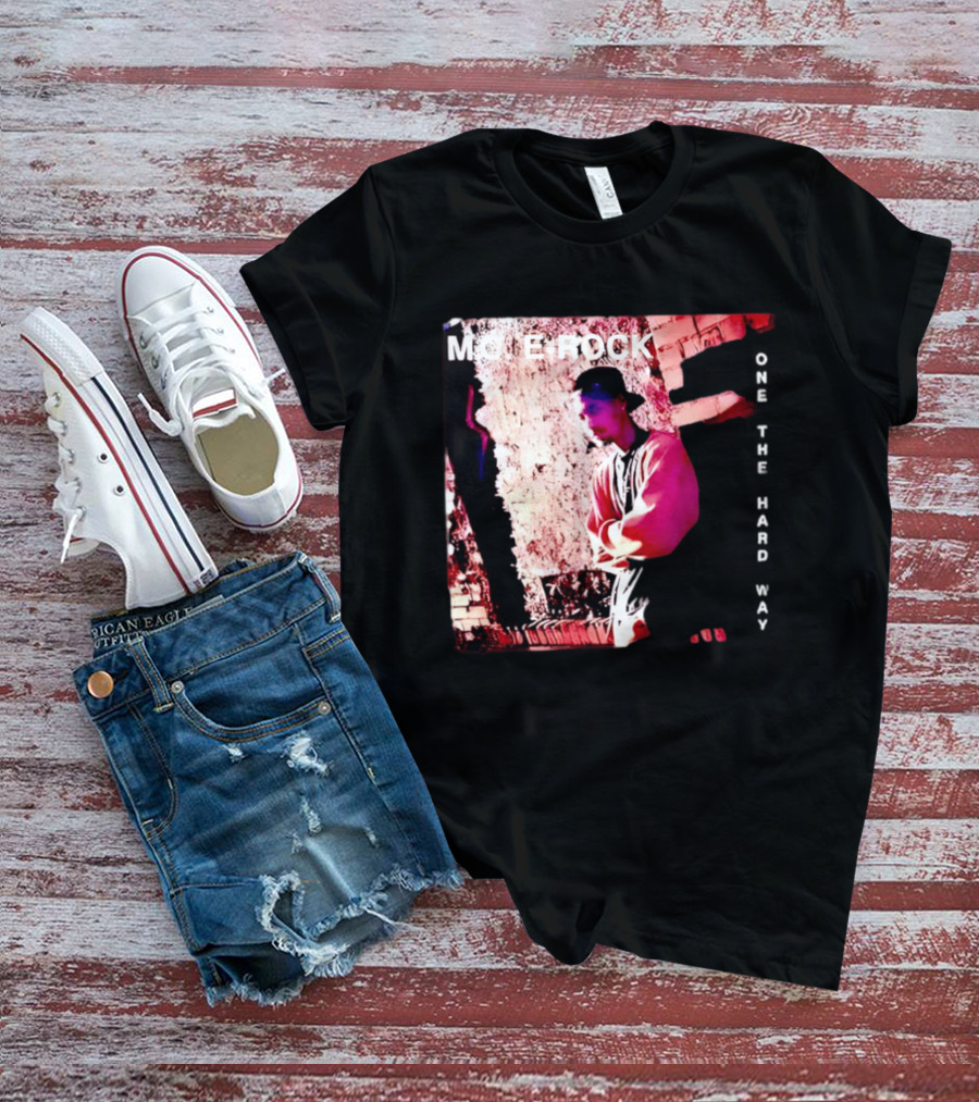 MC E Rock One The Hard Way Album Cover T-Shirt