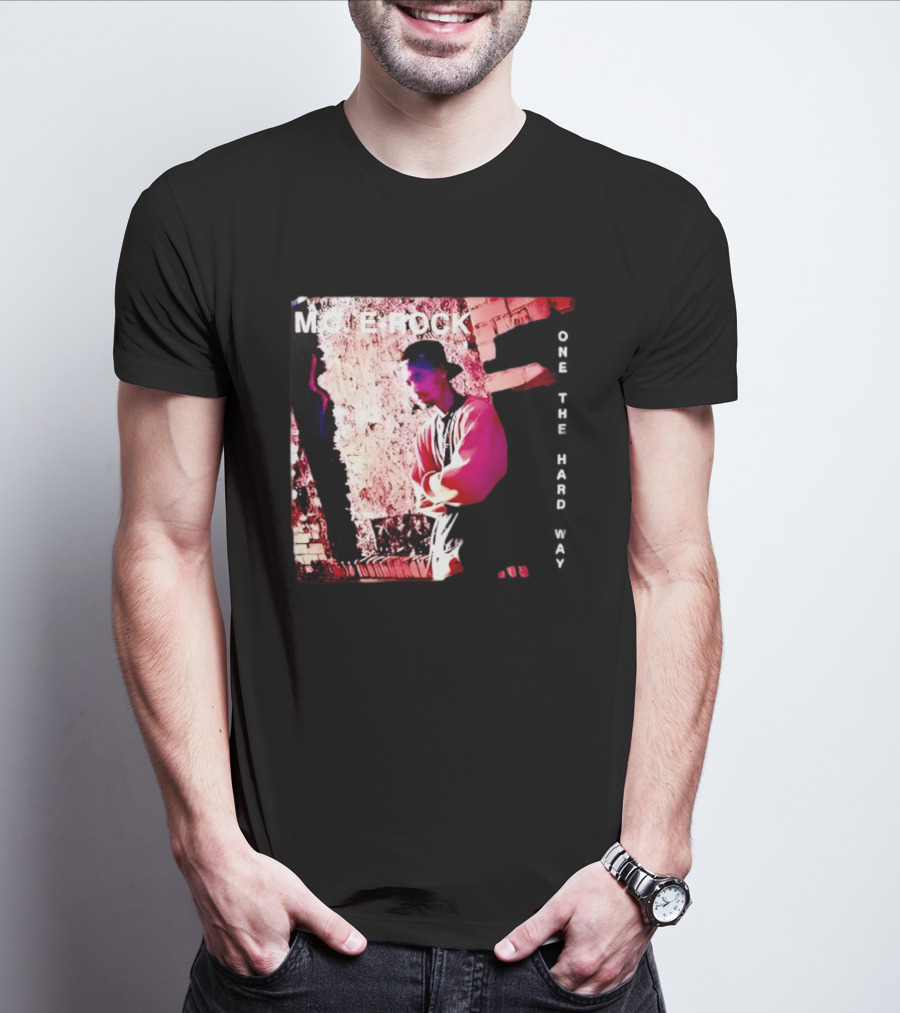MC E Rock One The Hard Way Album Cover T-Shirt