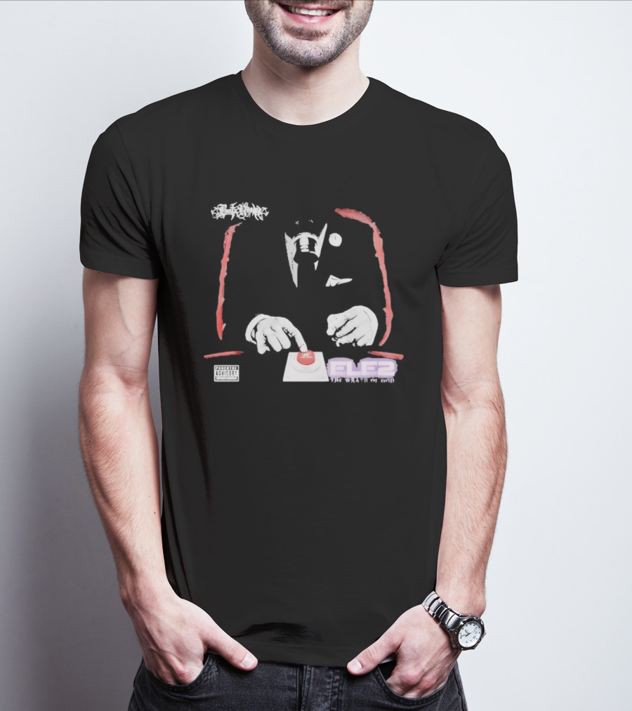 Busta Rhymes ELE2 Doomsday Wrath Of God Button T-Shirt