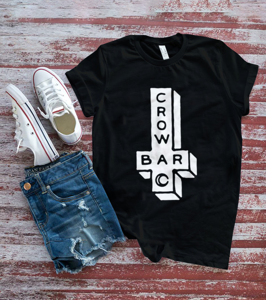 Crowbar Cross Vertical Arrangement T-Shirt