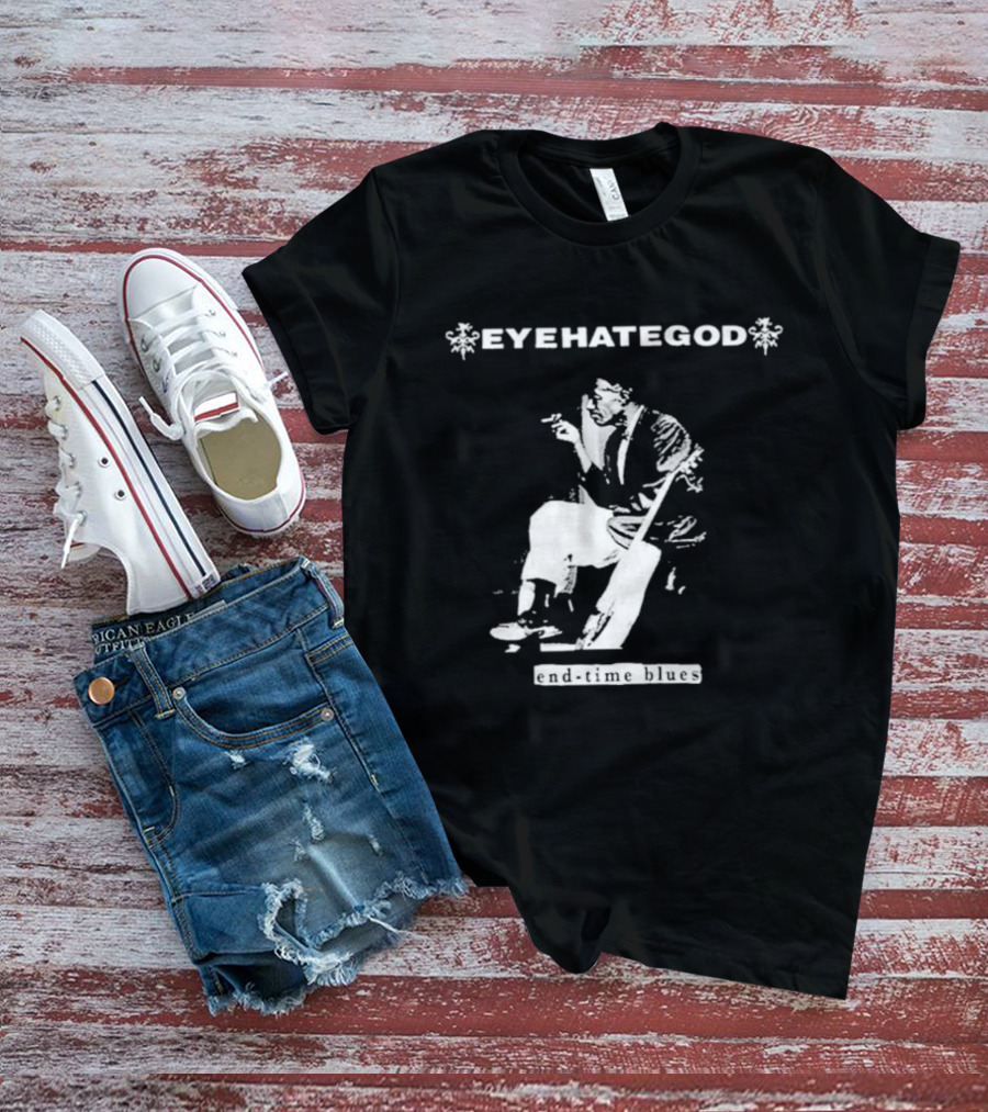 Eyehategod End Time Blues Mike IX Williams Sitting T-Shirt