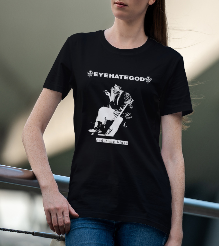 Eyehategod End Time Blues Mike IX Williams Sitting T-Shirt