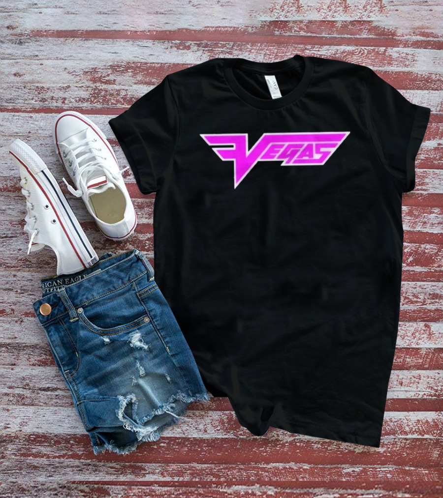 Faze Vegas Neon Retro Style Gaming T-Shirt