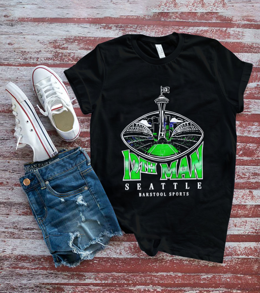 Seattle 12th Man Barstool Sports T-Shirt