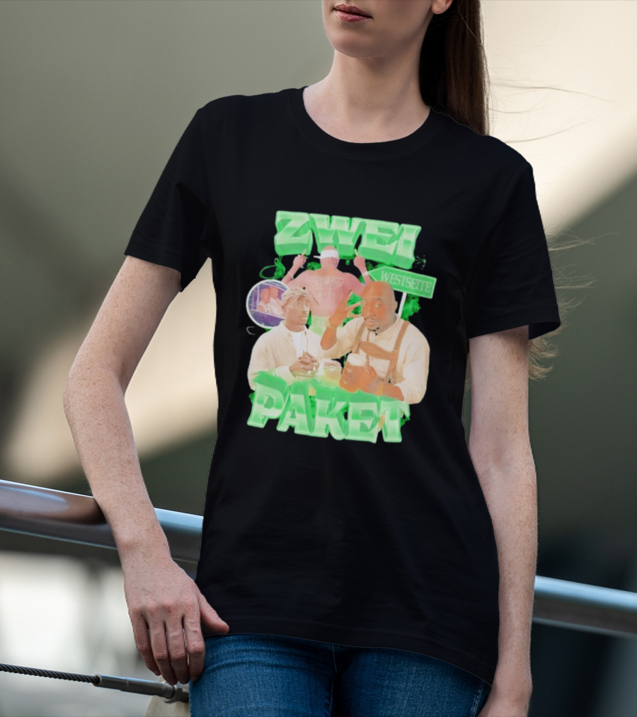 Zwei Paket Tupac Shakur Westseite T-Shirt