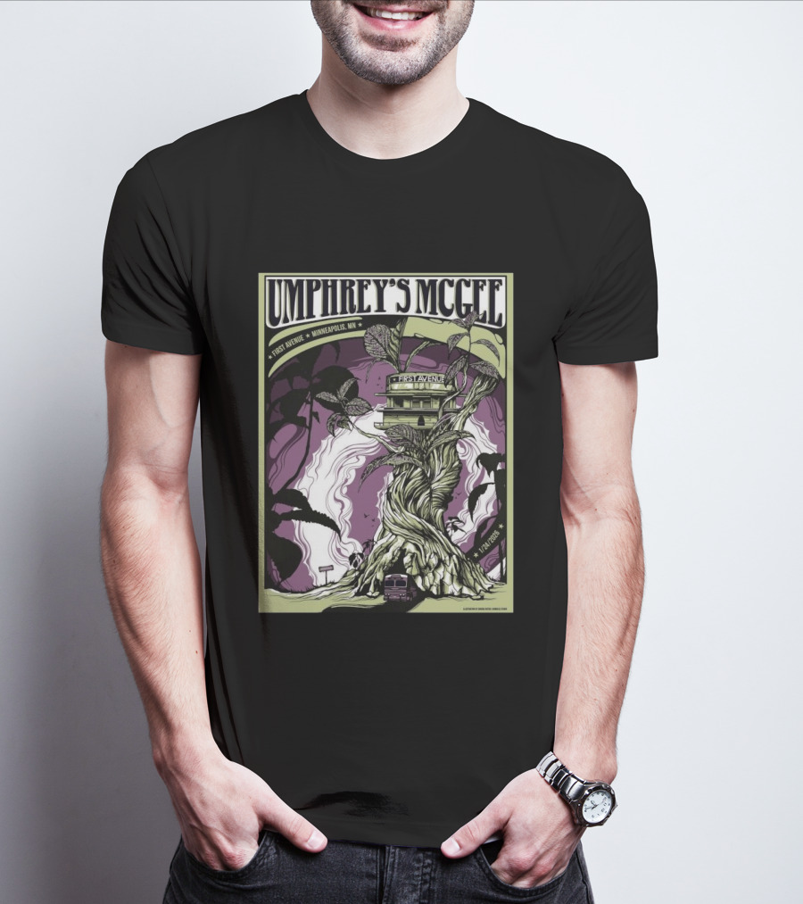 Umphrey's McGee First Avenue Minneapolis MN Jan 24 2026 T-Shirt
