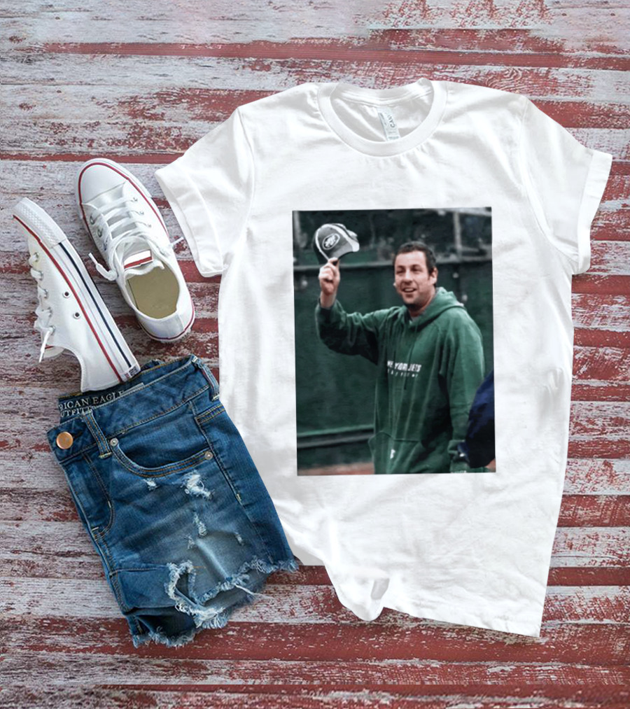 Adam Sandler New York Jets Fan Football T-Shirt