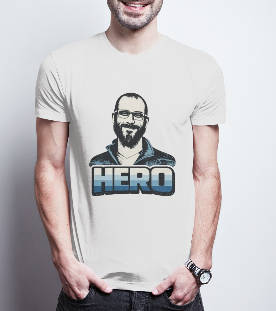 Hero Bold Iconic Portrait 2026 T-Shirt