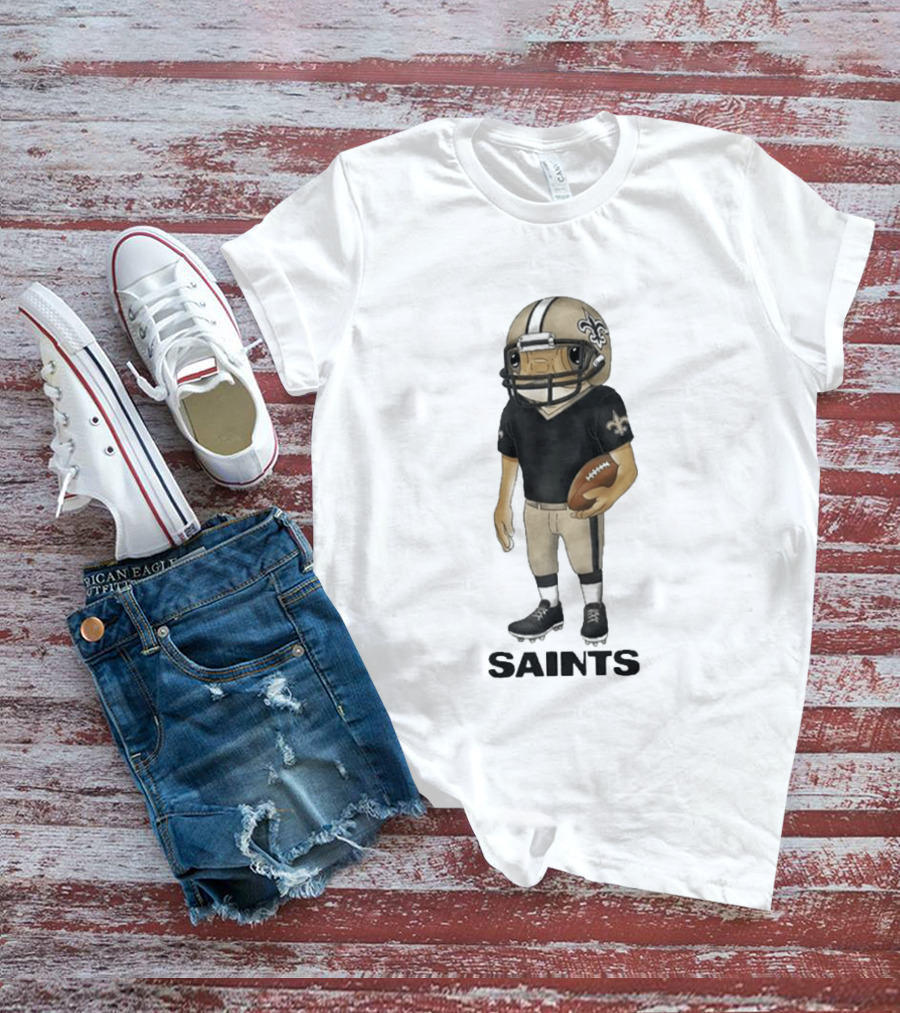 Bad Bunny New Orleans Saints Football Helmet Player T-Shirt