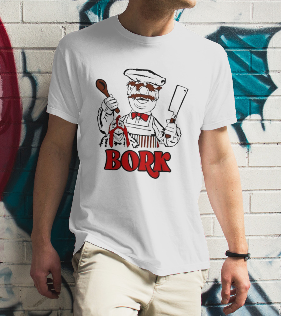 Bork Swedish Chef Muppets Kitchen Humor T-Shirt