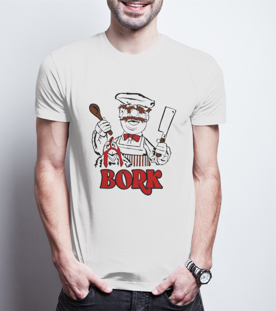 Bork Swedish Chef Muppets Kitchen Humor T-Shirt