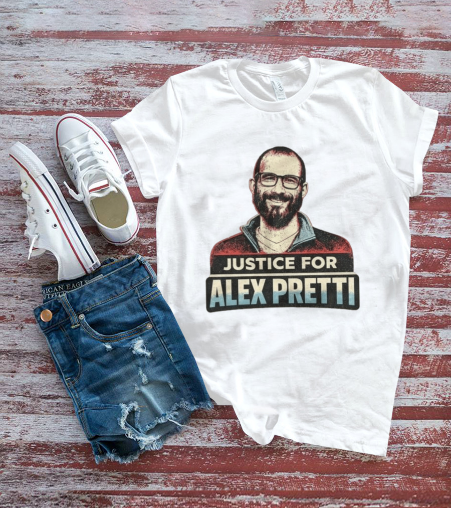 Justice For Alex Pretti Abolish ICE T-Shirt