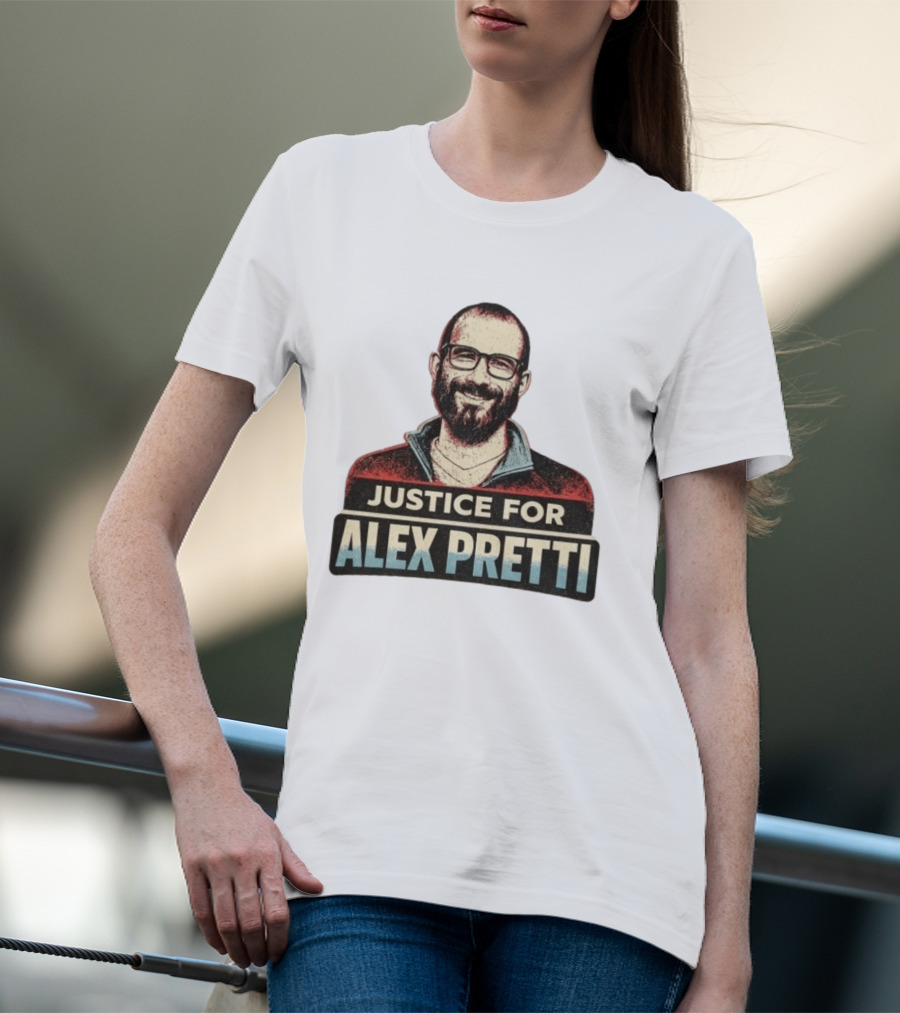 Justice For Alex Pretti Abolish ICE T-Shirt