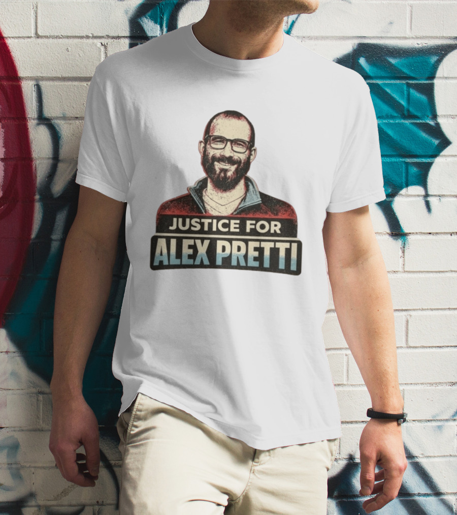 Justice For Alex Pretti Abolish ICE T-Shirt