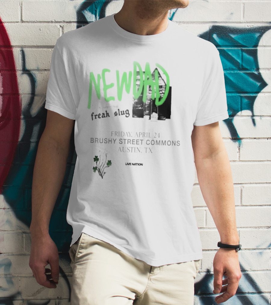 Newdad Live At Empire Control Room Austin TX April 24 2026 Concert Event T-Shirt