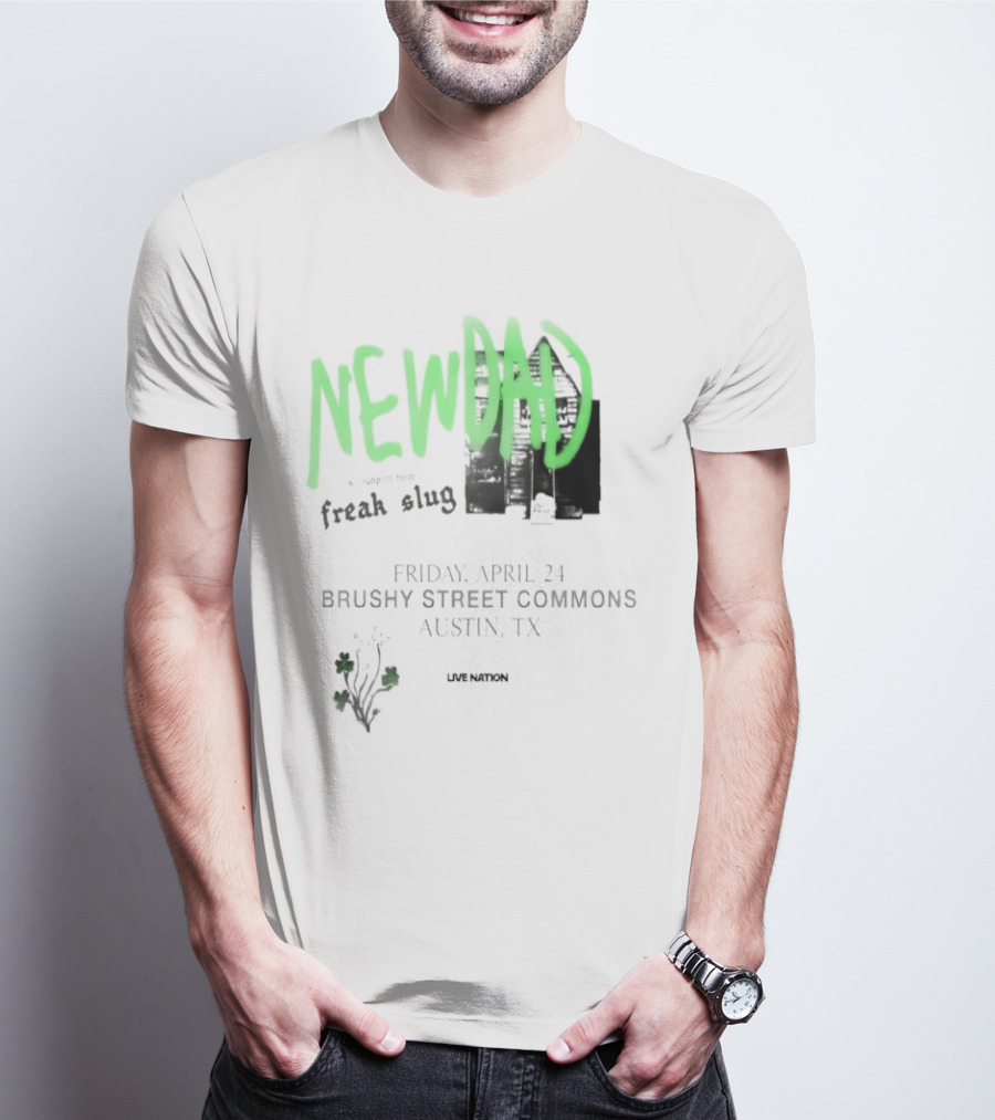 Newdad Live At Empire Control Room Austin TX April 24 2026 Concert Event T-Shirt