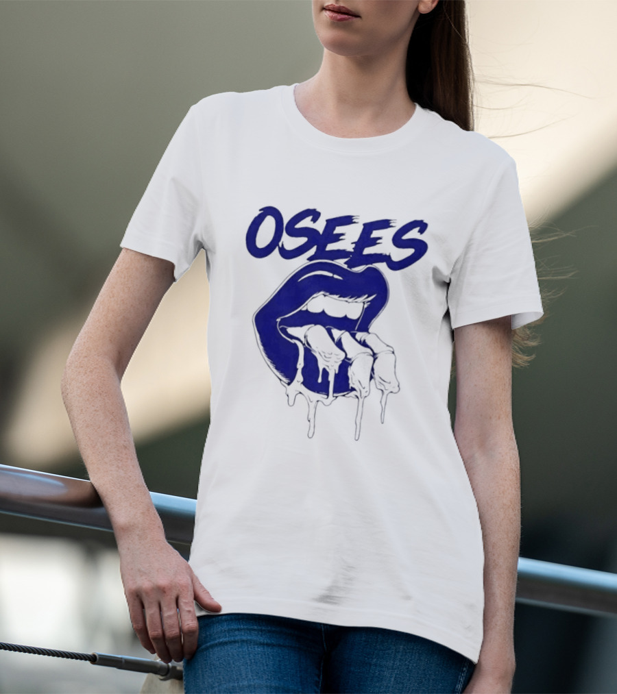 Osees Mouth With Dripping Blue Fingers T-Shirt