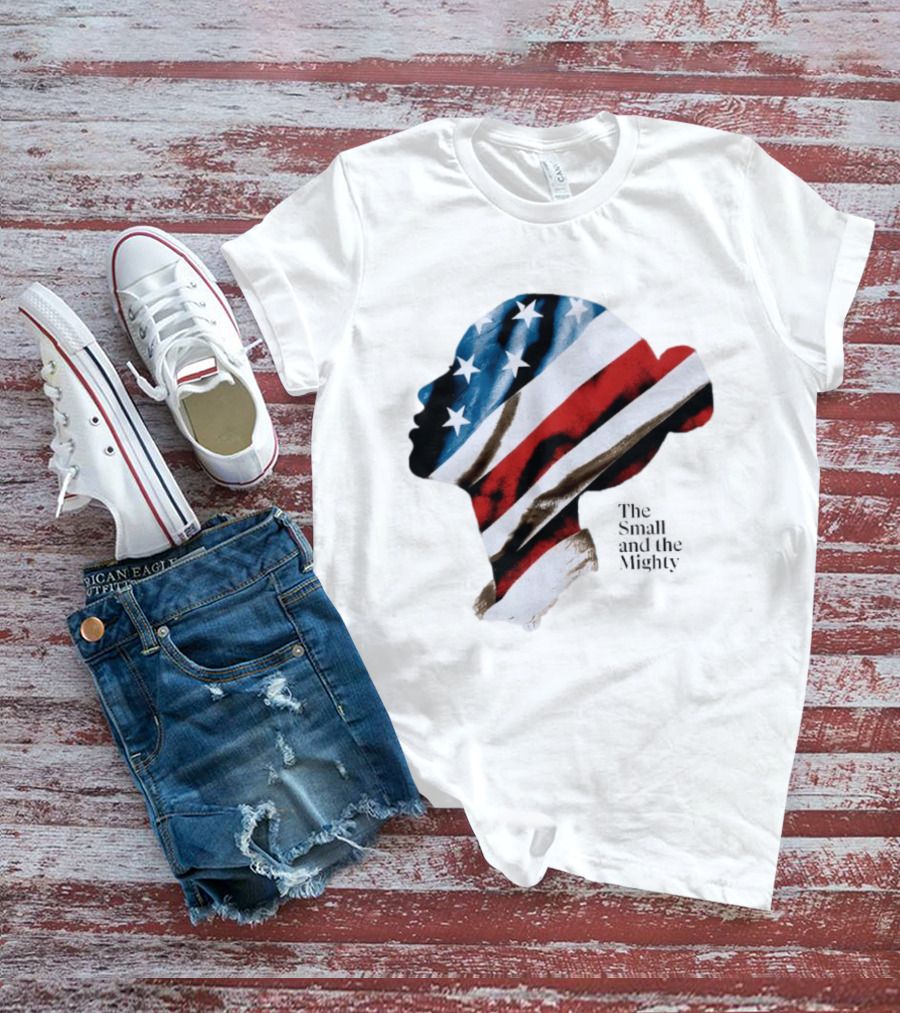 Patriotic American Flag Sharon McMahon Silhouette Stars And Stripes T-Shirt