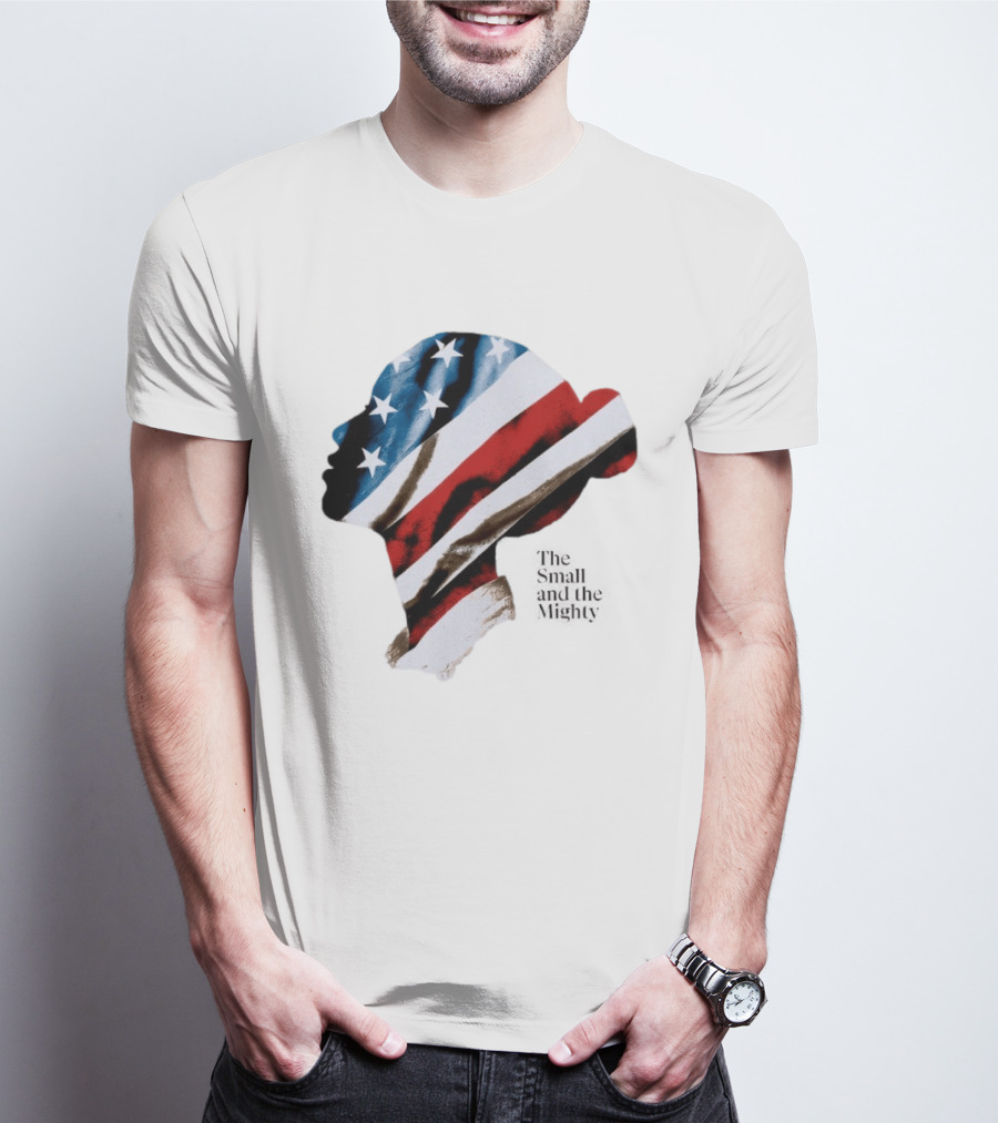 Patriotic American Flag Sharon McMahon Silhouette Stars And Stripes T-Shirt