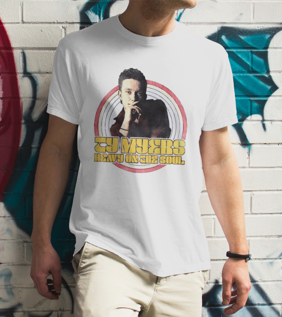 Ty Myers Heavy On The Soul Retro Vibe T-Shirt