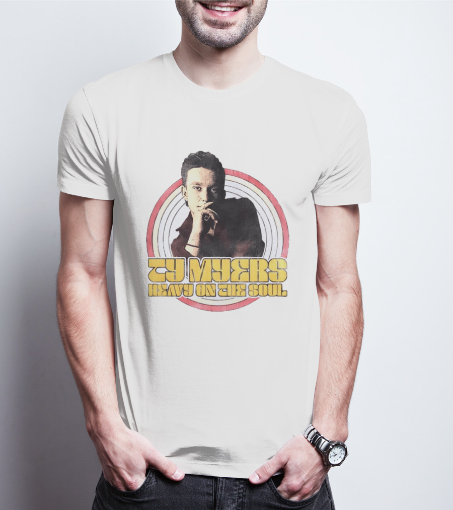 Ty Myers Heavy On The Soul Retro Vibe T-Shirt