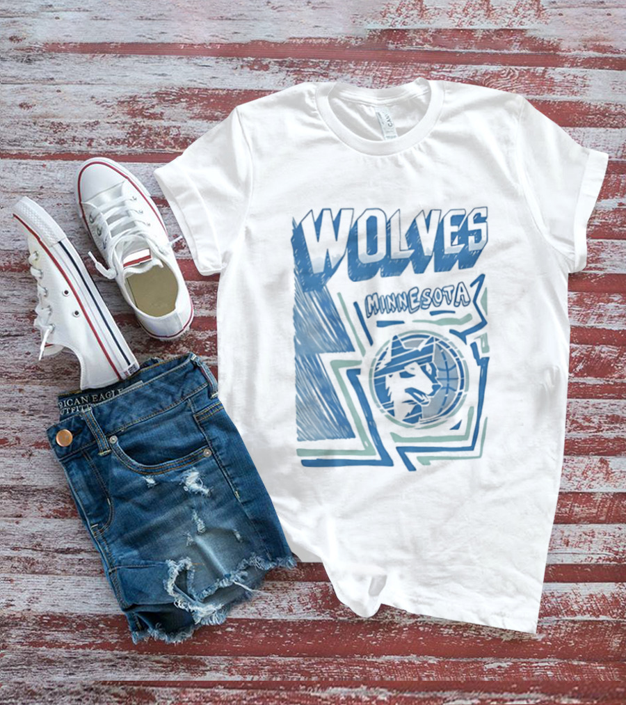 Wolves Minnesota Timberwolves Basketball Team T-Shirt