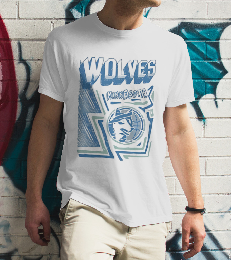 Wolves Minnesota Timberwolves Basketball Team T-Shirt