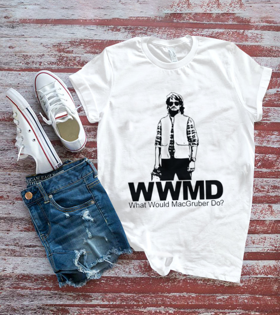 WWMD What Would Macgruber Do Vest T-Shirt