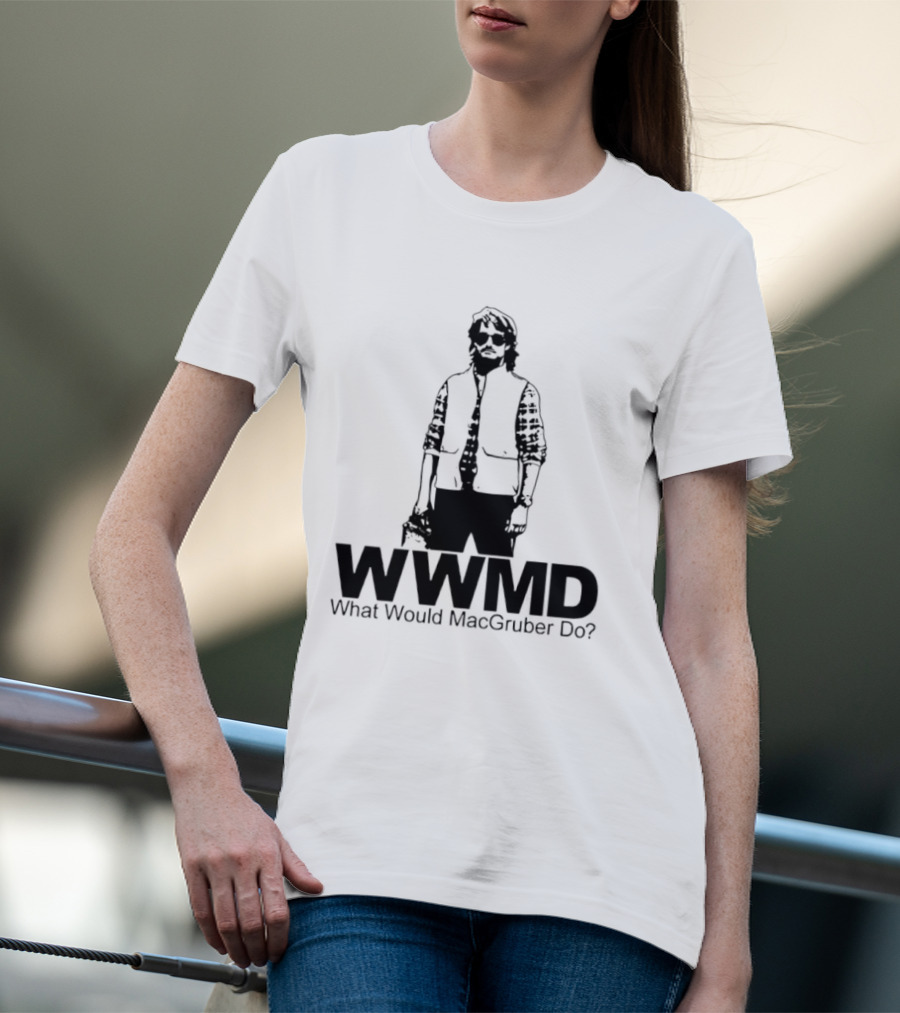 WWMD What Would Macgruber Do Vest T-Shirt