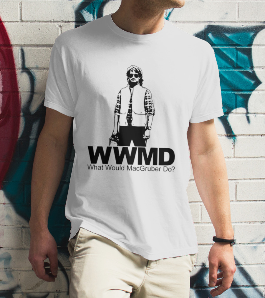WWMD What Would Macgruber Do Vest T-Shirt