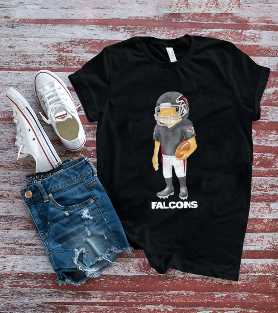 Bad Bunny Collaboration Atlanta Falcons NFL Team T-Shirt