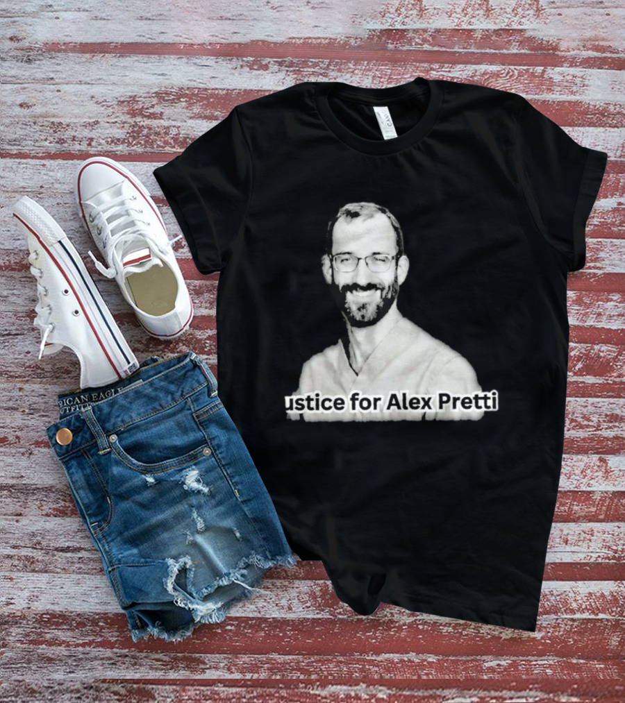 Justice For Alex Pretti Memorial T-Shirt