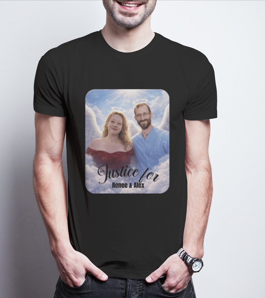 Justice For Renee And Alex Angel Wings Memorial T-Shirt