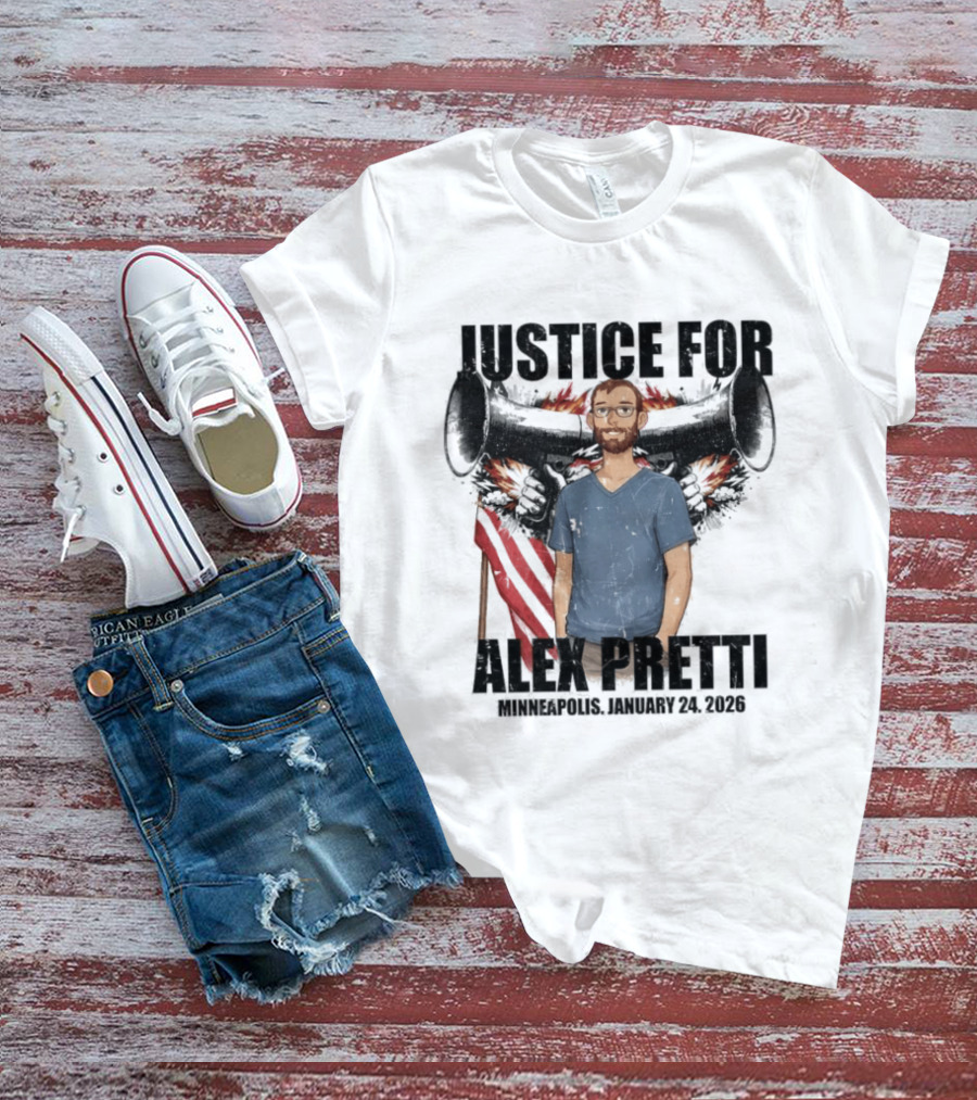 Justice For Alex Pretti Remembering August 24 2020 T-Shirt