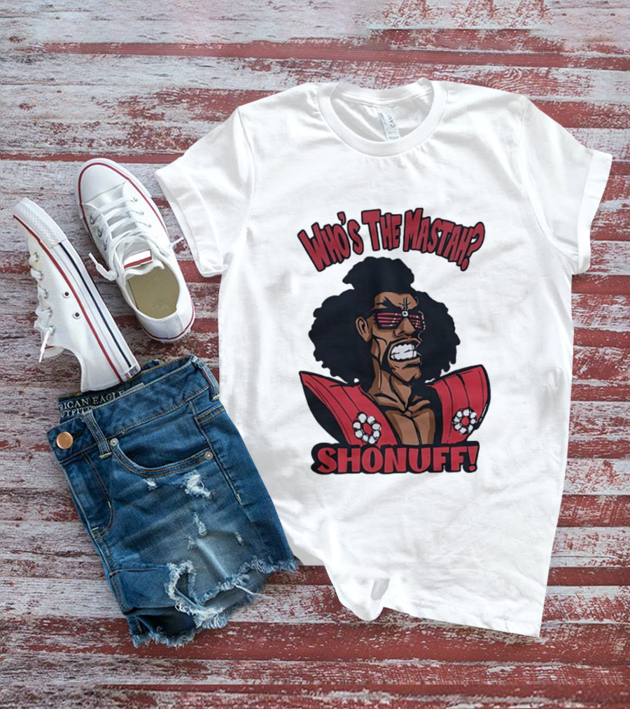 Shonuff Who's The Mastah T-Shirt