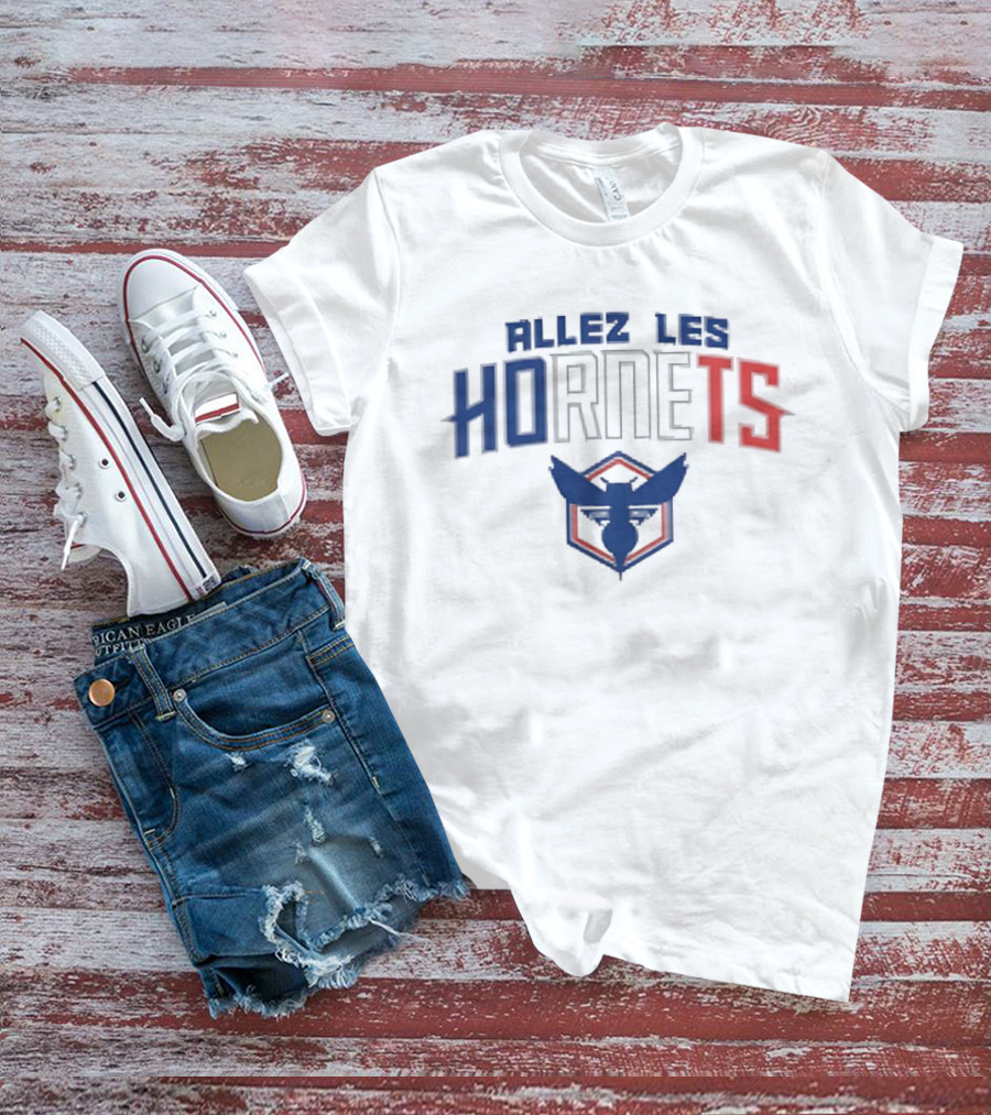 Allez Les Hornets Charlotte Buzzing Supporters T-Shirt