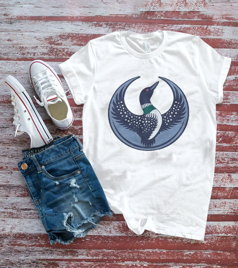 The Loon Platoon Rebel Alliance Emblem Bird Circular T-Shirt