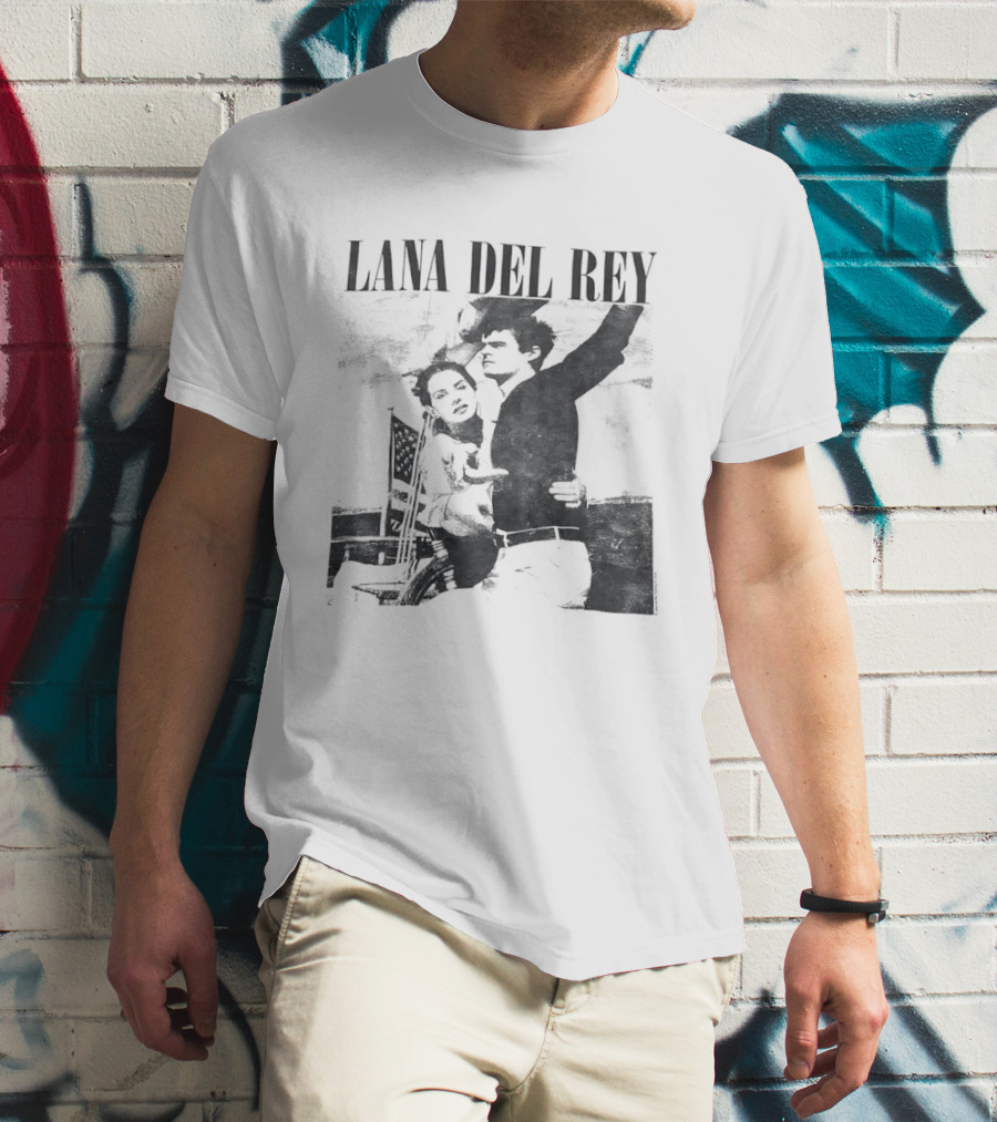 Lana Del Rey Vintage Music Photo T-Shirt