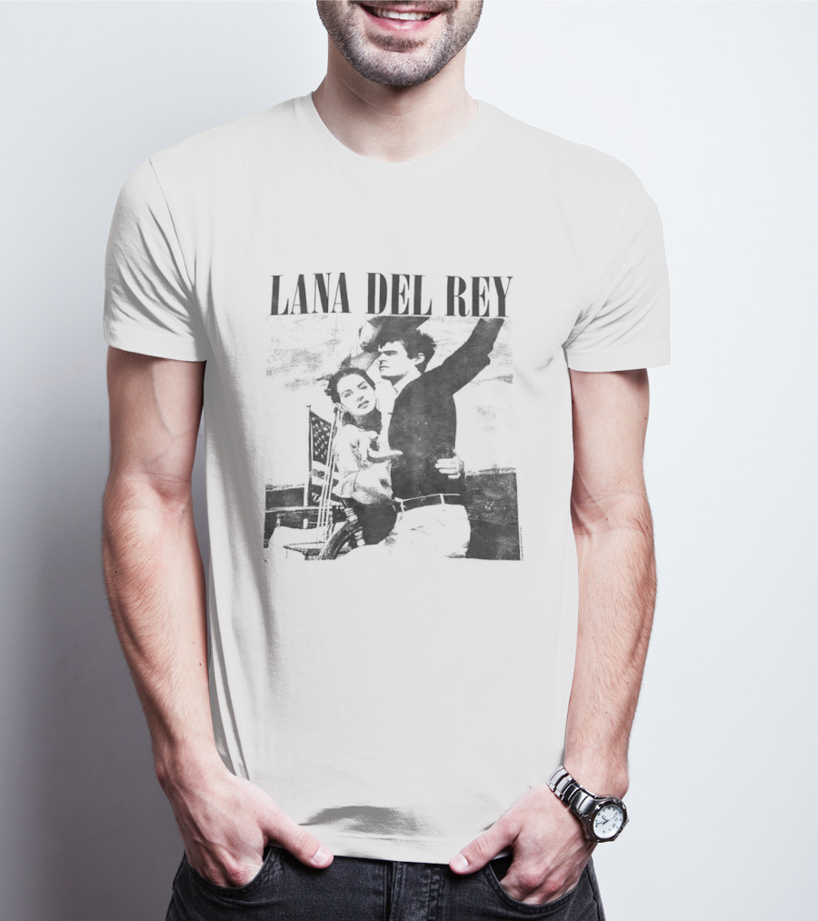 Lana Del Rey Vintage Music Photo T-Shirt