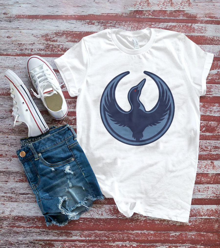 Minnesota Rebel Alliance Loon Protest State Bird T-Shirt
