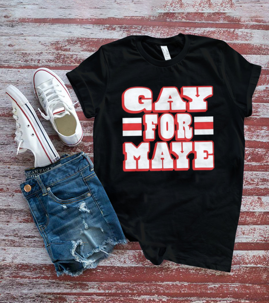 Gay For Maye New England Patriots Drake Maye T-Shirt