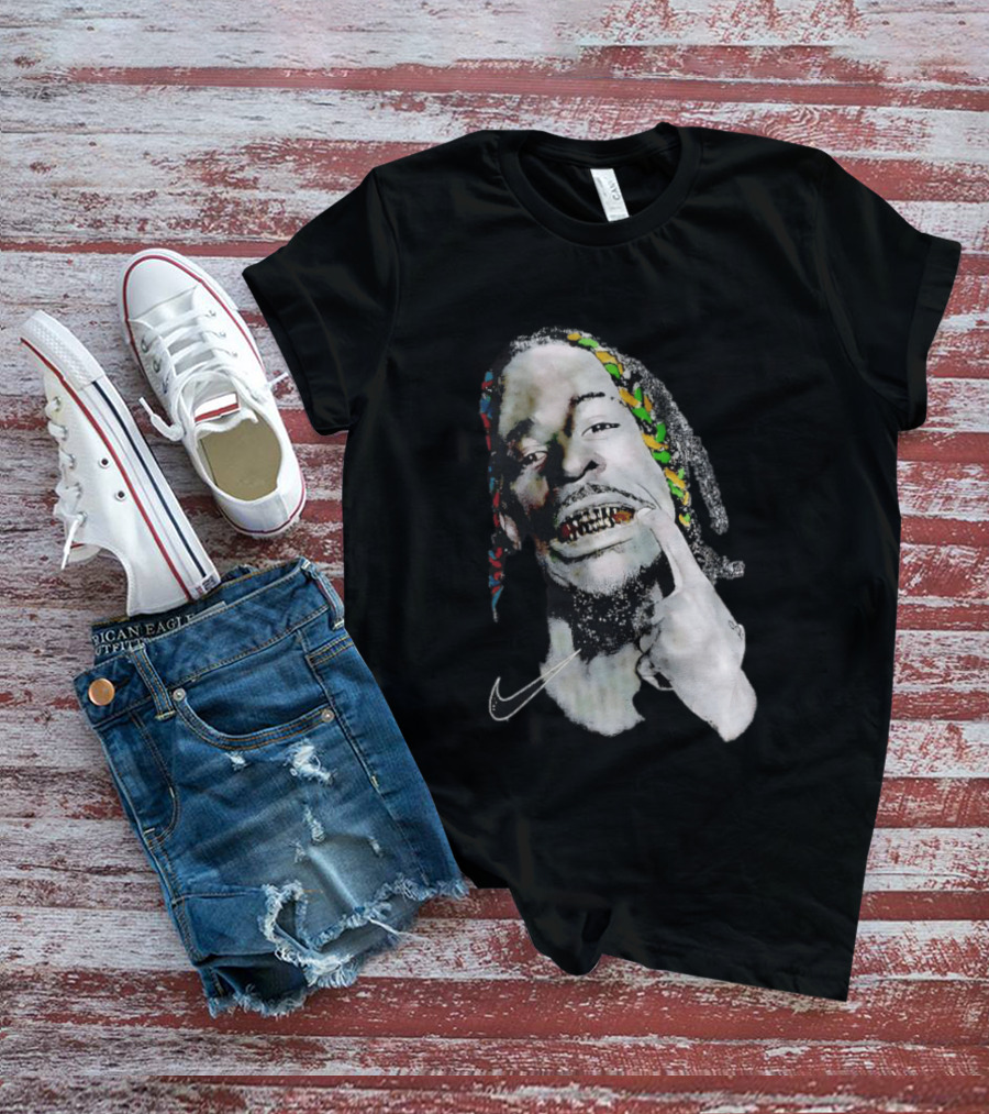 Ja Morant Max90 Nike Iconic Grills And Colorful Braids T-Shirt